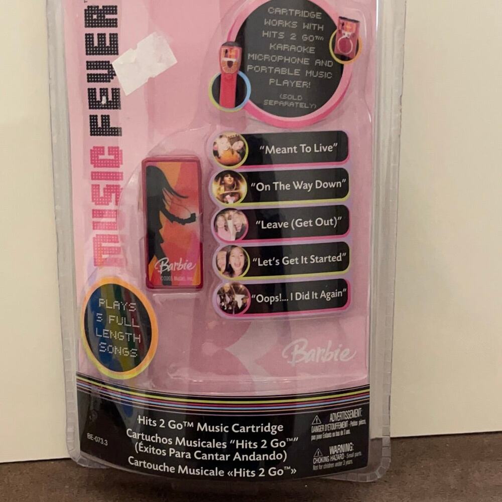 Mattel 2005 Barbie Hits 2 Go Karaoke Music Cartridge - Meant to Live